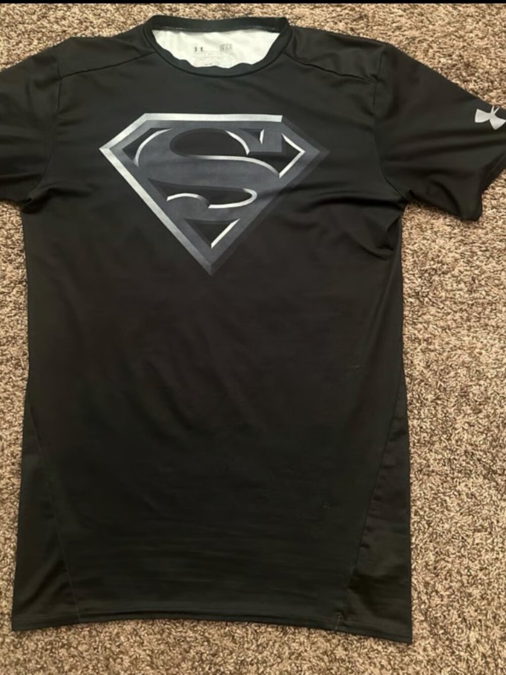 Under Armour Superman Compression T-Shirt Size Large